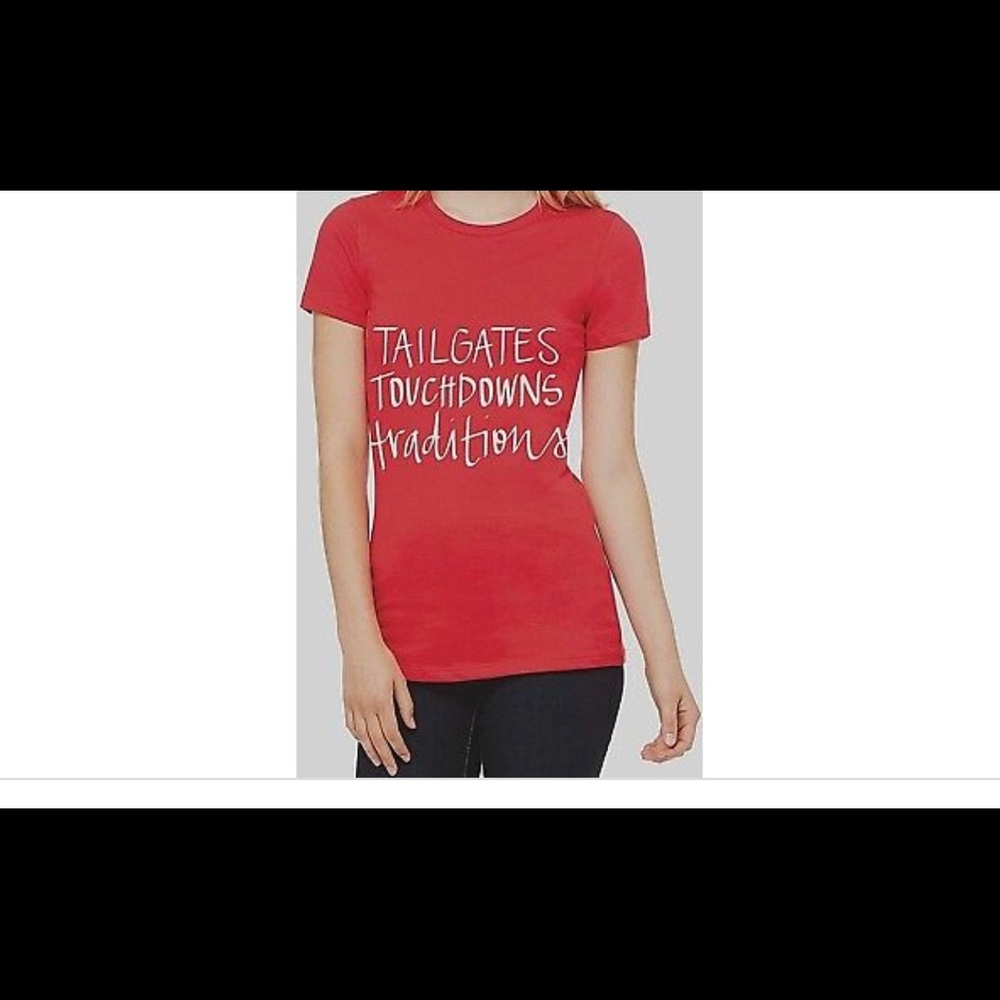 NWT Tailgates Touchdowns and Tradition Shirt
